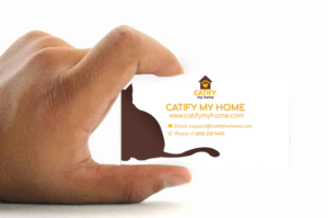 Business Card Design by joanna.radoslavova for Catify My Home | Design: #15244717