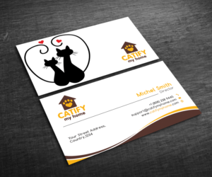 Business Card Design by Graphic Flame for Catify My Home | Design: #15254988
