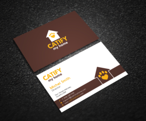 Business Card Design by Graphic Flame for Catify My Home | Design: #15255023