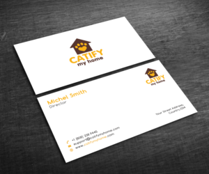 Business Card Design by Graphic Flame for Catify My Home | Design: #15255024