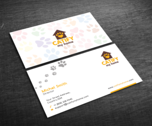 Business Card Design by Graphic Flame for Catify My Home | Design: #15255025