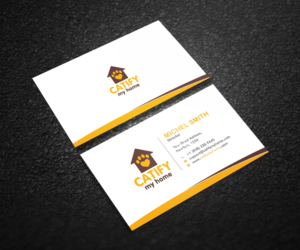 Business Card Design by Graphic Flame for Catify My Home | Design: #15258461