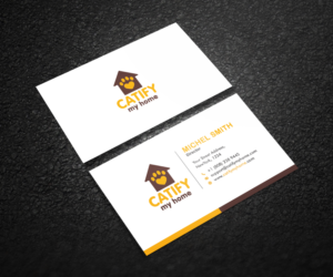Business Card Design by Graphic Flame for Catify My Home | Design: #15258470
