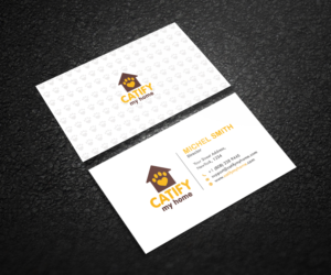 Business Card Design by Graphic Flame for Catify My Home | Design: #15258475