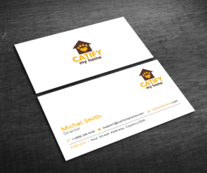 Business Card Design by Graphic Flame for Catify My Home | Design: #15258537