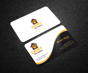 Business Card Design by Graphic Flame for Catify My Home | Design: #15258589