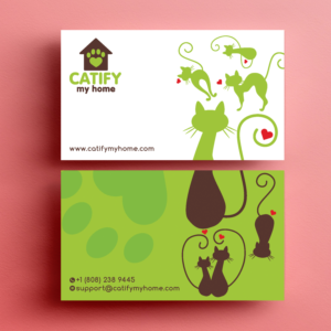 Diseño de Tarjeta de Presentación por infiniumtech para Catify My Home | Diseño #15234705