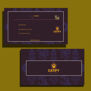 Business Card Design by Mohammad Jahran Chowdhury for Catify My Home | Design: #15242268