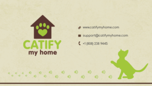 Business Card Design by ektakakaiya for Catify My Home | Design: #15307476