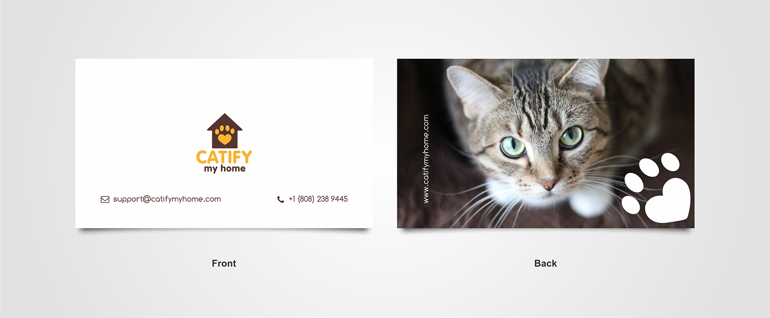 Design de Carte de Visite par daitiva pour Catify My Home | Design #15234307