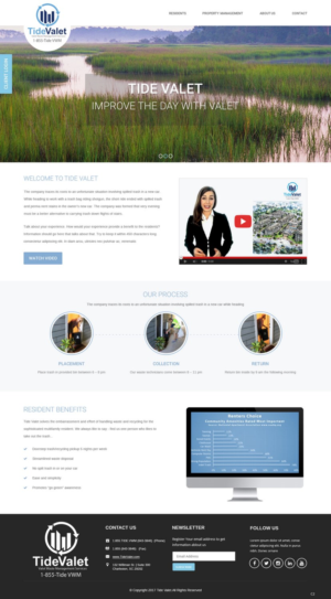 Web Design by pb for Tide Valet  | Design: #15237259