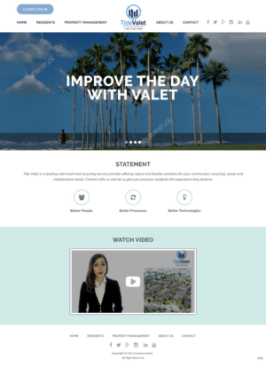 Web Design by pb for Tide Valet  | Design: #15237929
