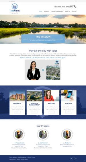 Web Design by pb for Tide Valet  | Design: #15245418