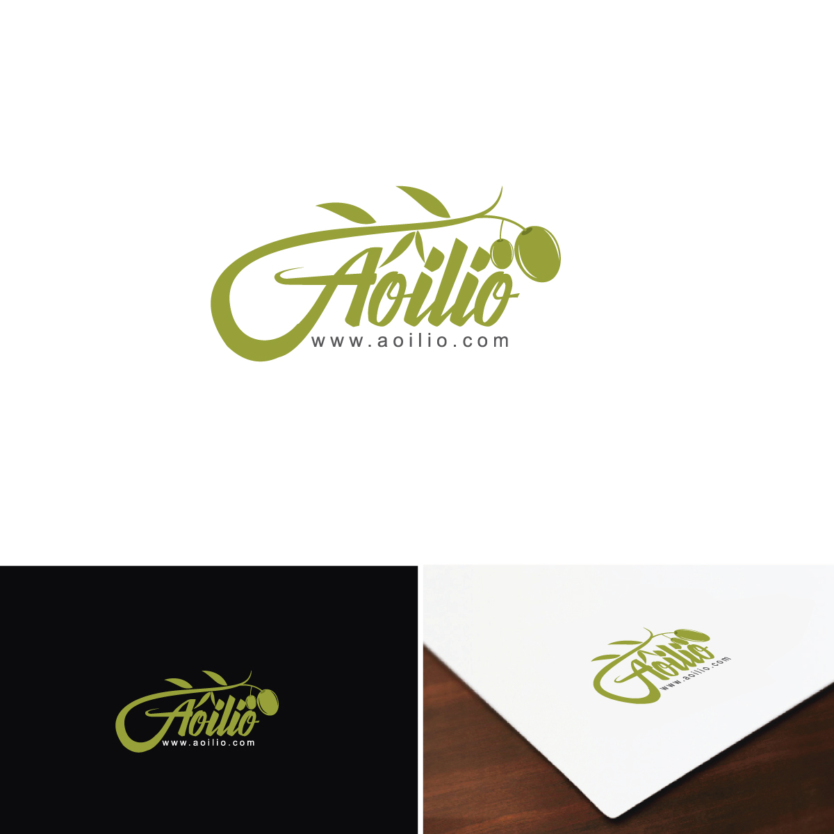 Logo Design by webeezine for Peaktop Olive Oil (HK) Ltd | Design #15296171