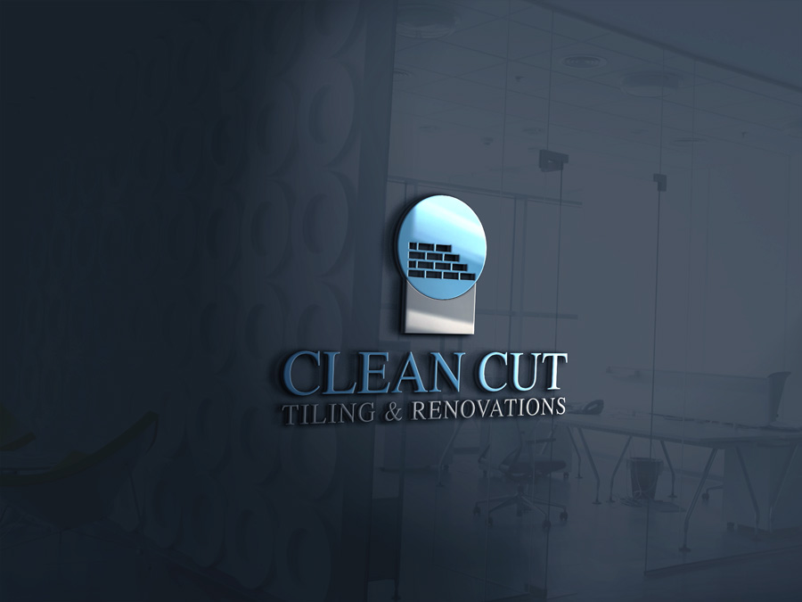 Logo Design by Top king  designer for Clean Cut Tiling and Renovations | Design #15319403