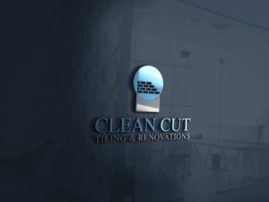 Logo Design by Top king  designer for Clean Cut Tiling and Renovations | Design: #15319403