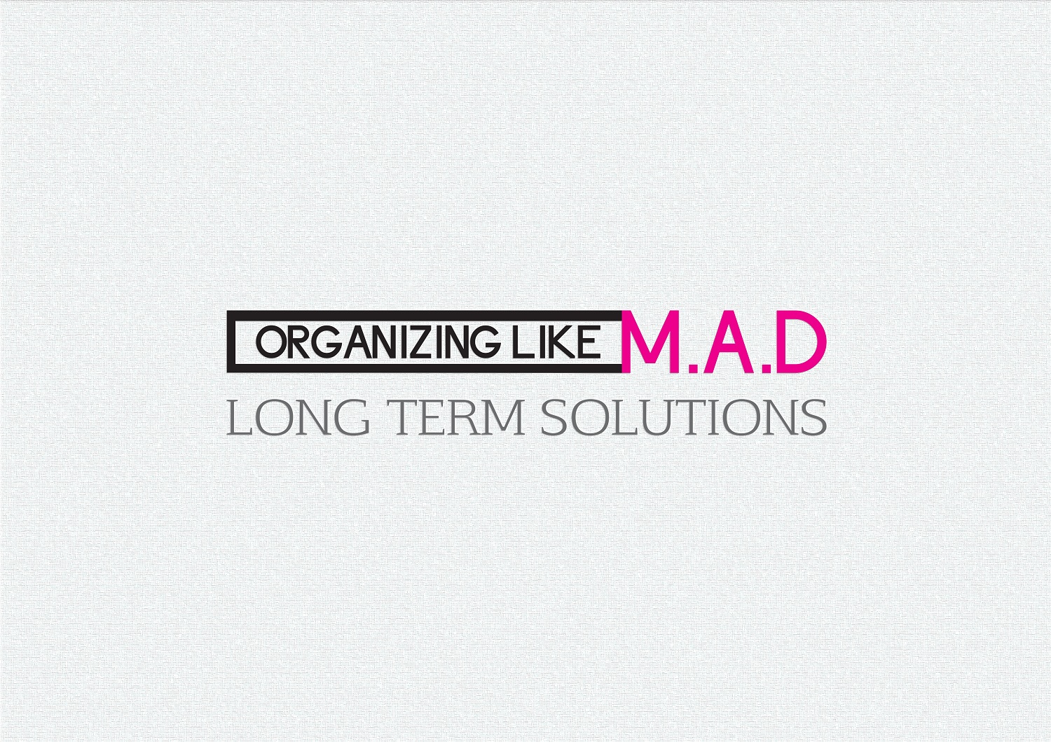 Logo-Design von pualam.jiwa für Organizing Like M.A.D | Design #15247879
