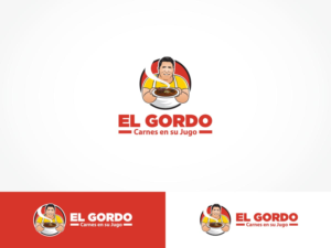  "El Gordo" / "Meat in its juice" | Logo Design by ArtTank