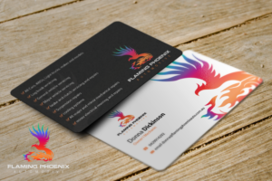 Business Card Design by Riz' for Flaming Phoenix Automotive | Design: #15439588