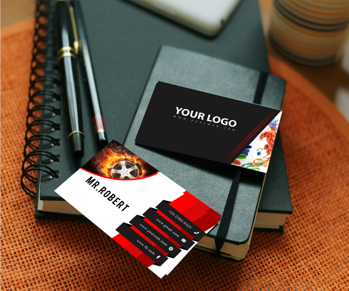 Business Card Design by Media Rockers for Flaming Phoenix Automotive | Design #15452822