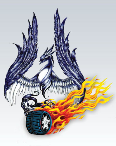 Business Card Design by Buddy Caprice for Flaming Phoenix Automotive | Design #15482677