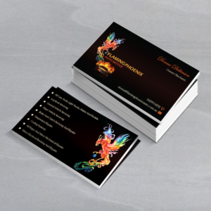 Business Card Design by Creative Jiniya for Flaming Phoenix Automotive | Design: #15462445