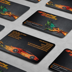 Business Card Design by infiniumtech for Flaming Phoenix Automotive | Design: #15540470