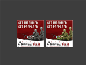 Diseño De Banner Publicitario por yadunath para Survival Pulse | Diseño: #2582619