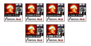 Banner Ad Design by creationz2011 for Survival Pulse | Design: #2596866