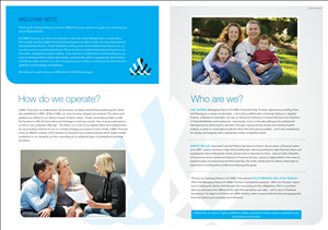 Financial Planning Design Client Brochure | Brochure Design by DesignFive