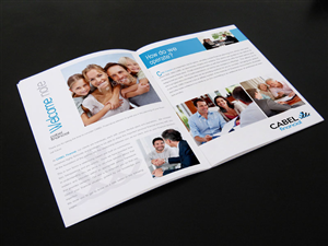 Financial Planning Design Client Brochure | Broschüren-Design von Soluciones Creativas