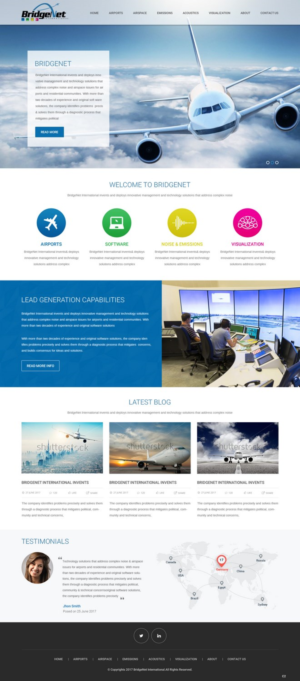 Web-Design von pb für BridgeNet International | Design: #15245318