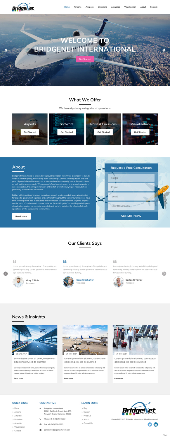 Web-Design von pb für BridgeNet International | Design #15245322