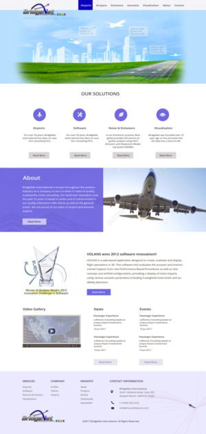 Diseño Web por GK para BridgeNet International | Diseño #15307288