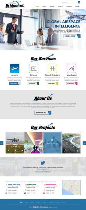 Web-Design von rightway für BridgeNet International | Design: #15243197