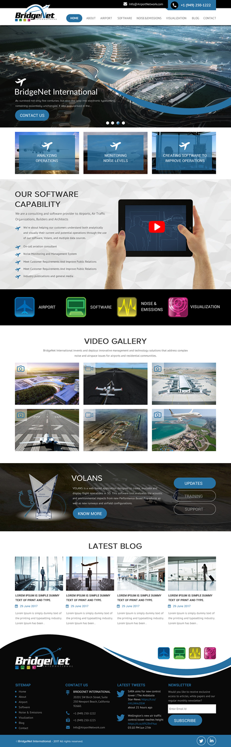 Web-Design von rightway für BridgeNet International | Design #15243198