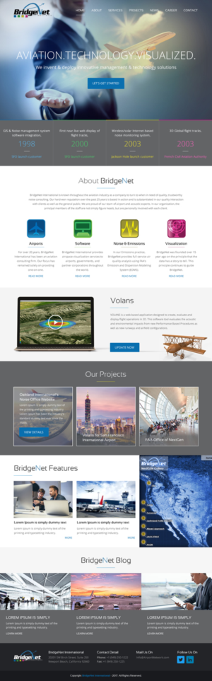 Web-Design von rightway für BridgeNet International | Design: #15243199