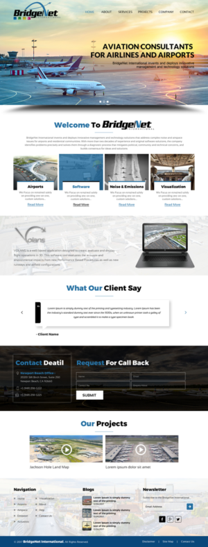 Web-Design von rightway für BridgeNet International | Design: #15243200