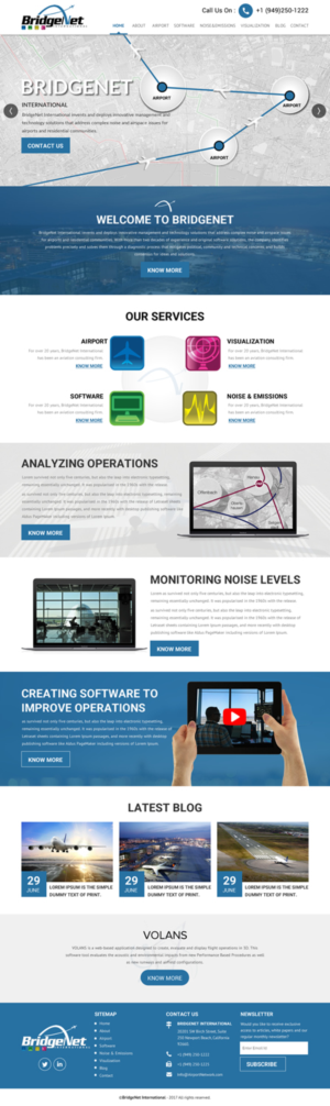 Web-Design von rightway für BridgeNet International | Design: #15535290