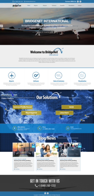 Web-Design von Dream Logo Design für BridgeNet International | Design: #15245569