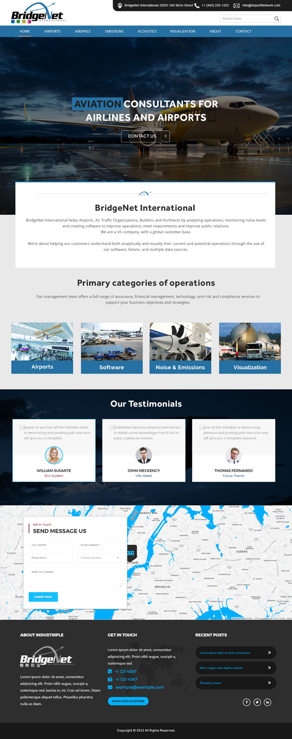 Web-Design von Xclusive Designers für BridgeNet International | Design #15317192
