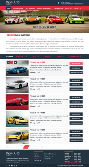 Web Design par Stranger Designer pour ce projet | Design #15283558