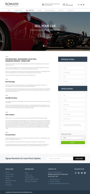 Web Design par primarydesigner2k9 pour ce projet | Design #15332799