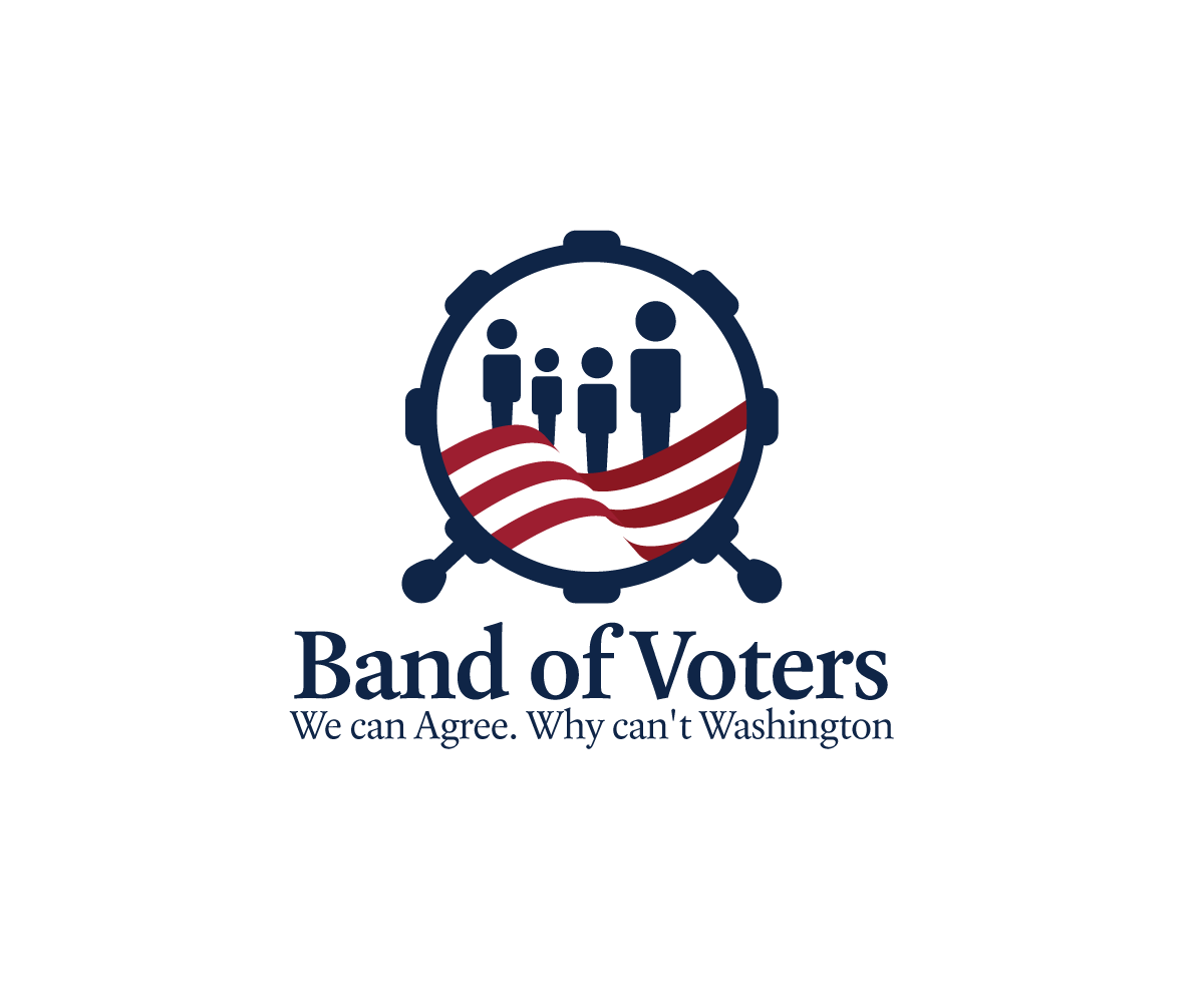 Logo Design by Sergio Coelho for Band of Voters | Design #15363255