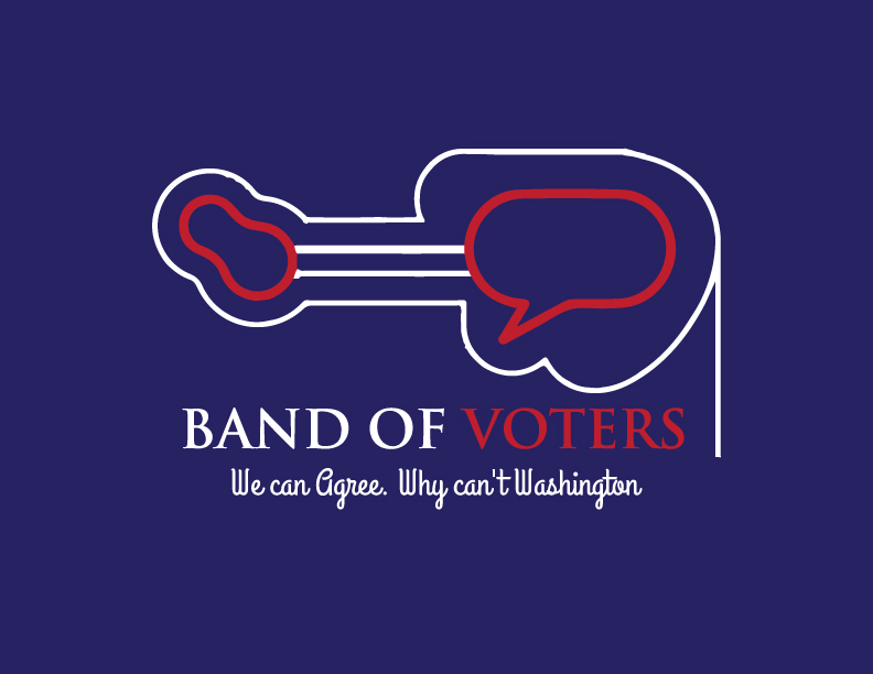 Logo Design by Zlajks for Band of Voters | Design #15354318