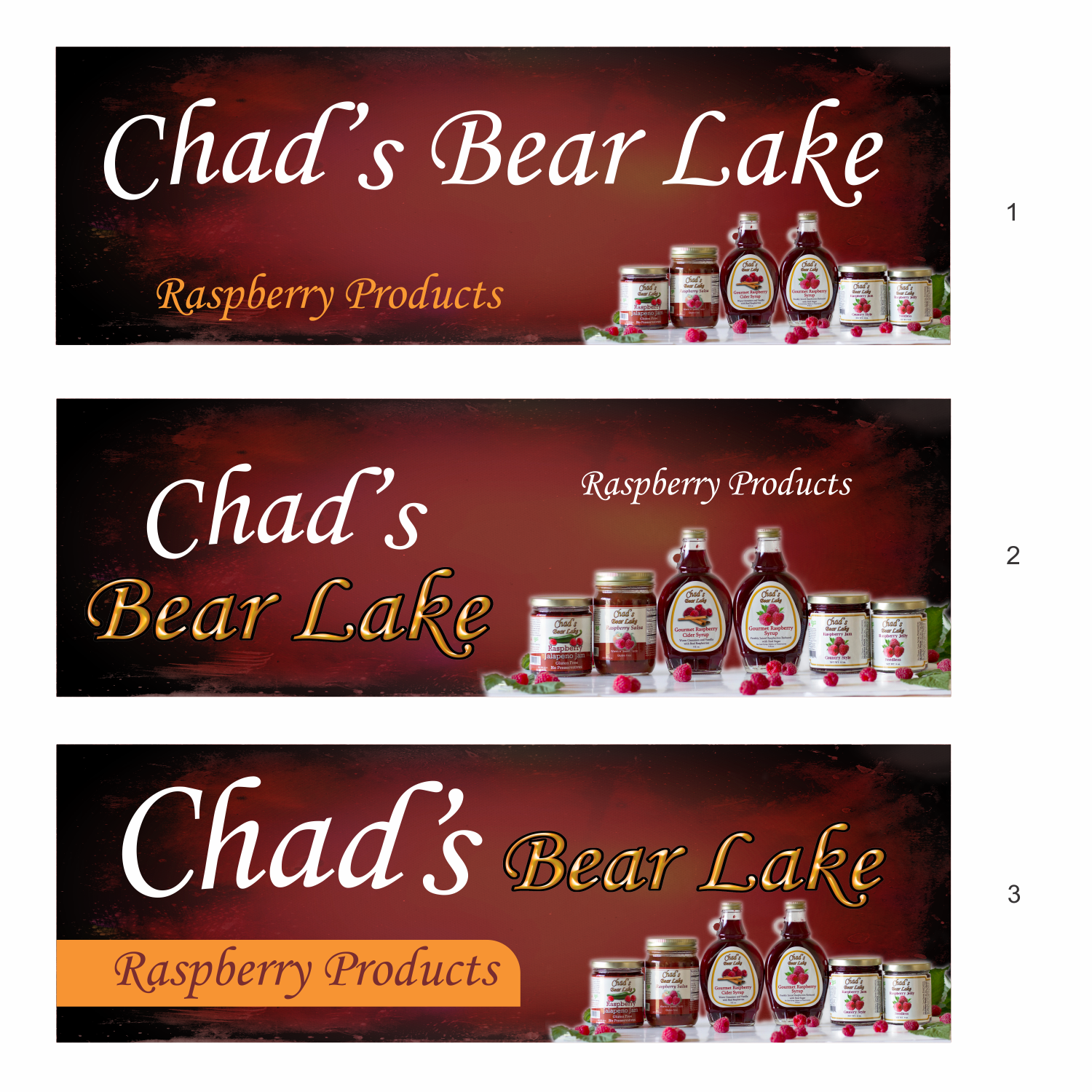 Signage Design by Pint & Promotional Projects for Chads | Design #15266404