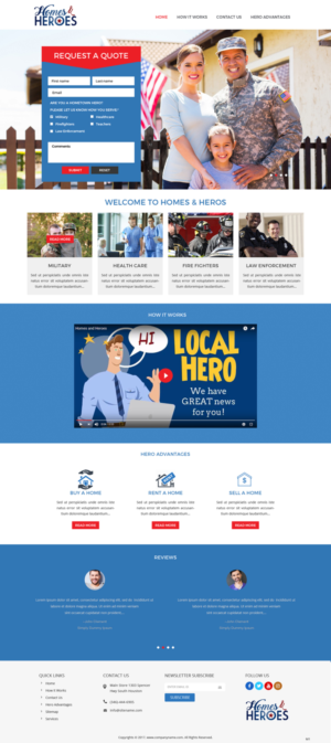 Web Design by pb for this project | Design: #15245371
