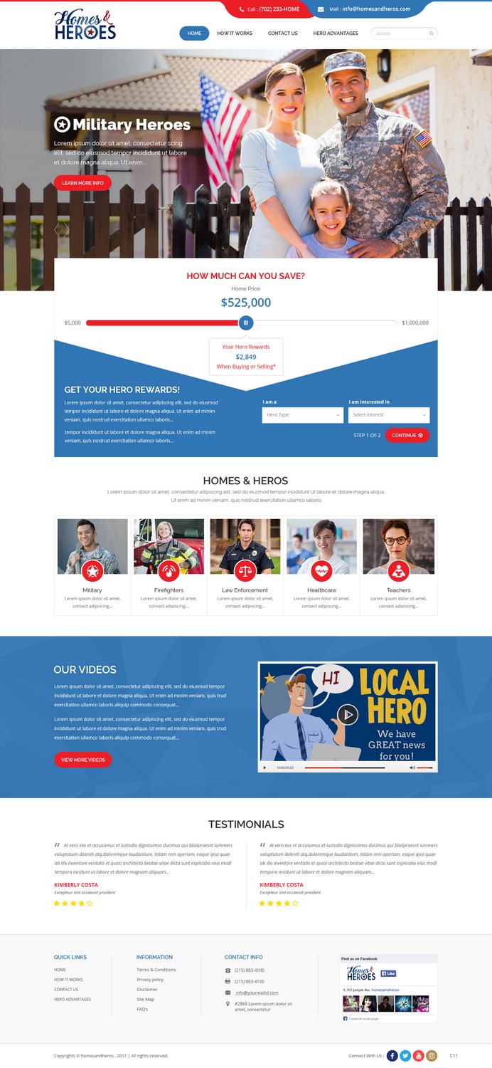 Web Design by pb for this project | Design #15245376
