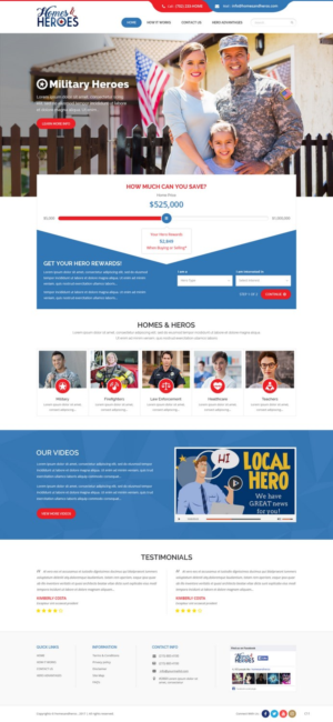 Web Design by pb for this project | Design: #15245376