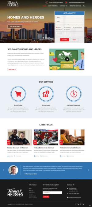 Web Design by pb for this project | Design: #15245380